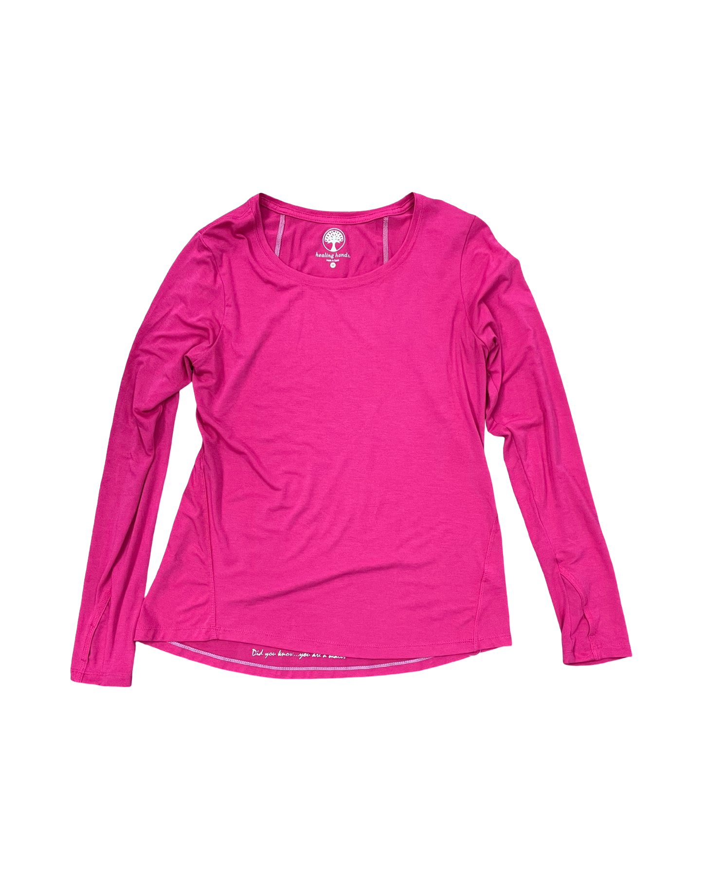 Top Ls Basic By Clothes Mentor In Pink, Size:M