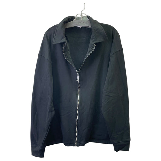 Athletic Jacket By Issacs Designs In Black, Size:2X