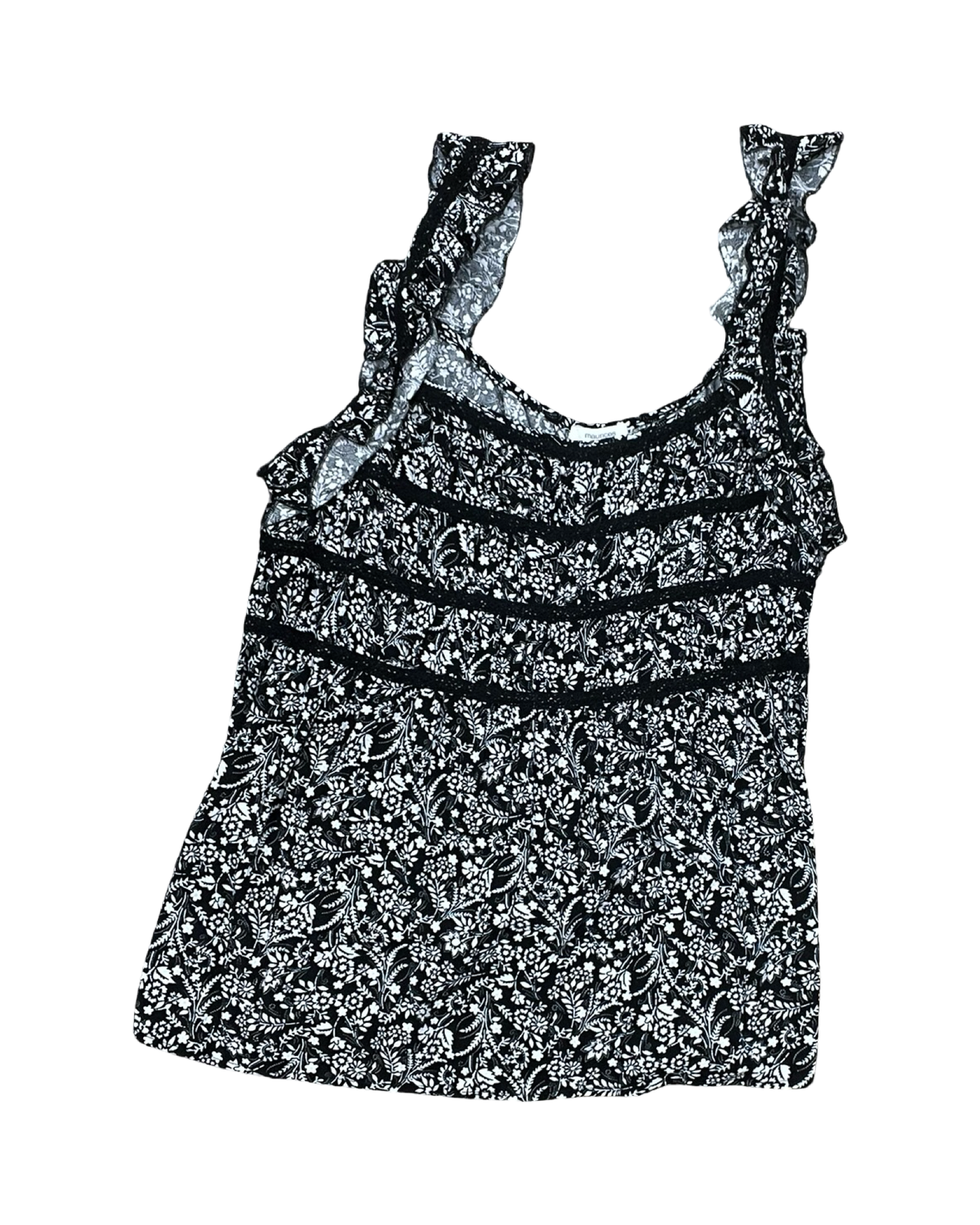 Top Sleeveless By Maurices In Black, Size:M