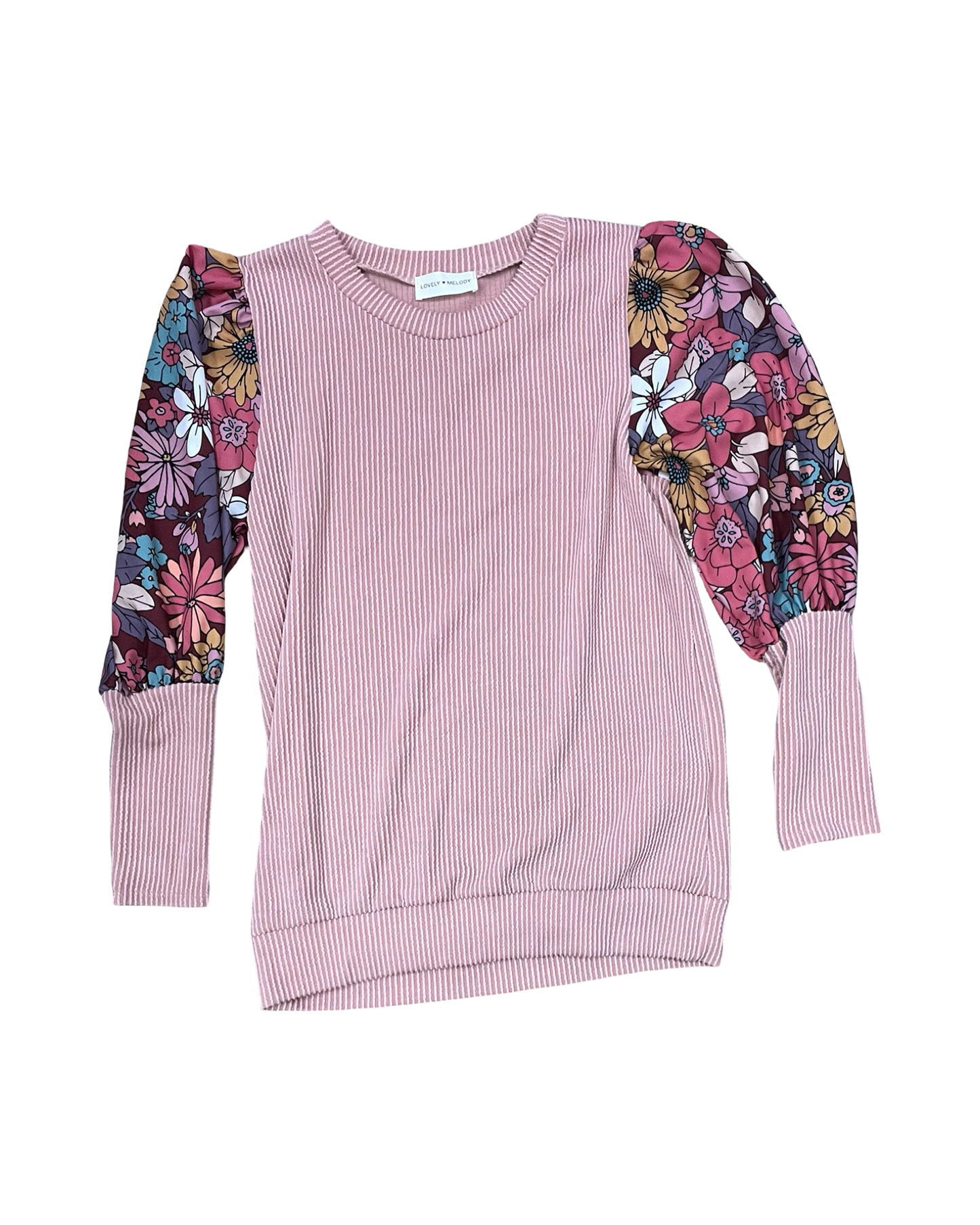 Top Ls By Lovely Melody In Pink, Size:M