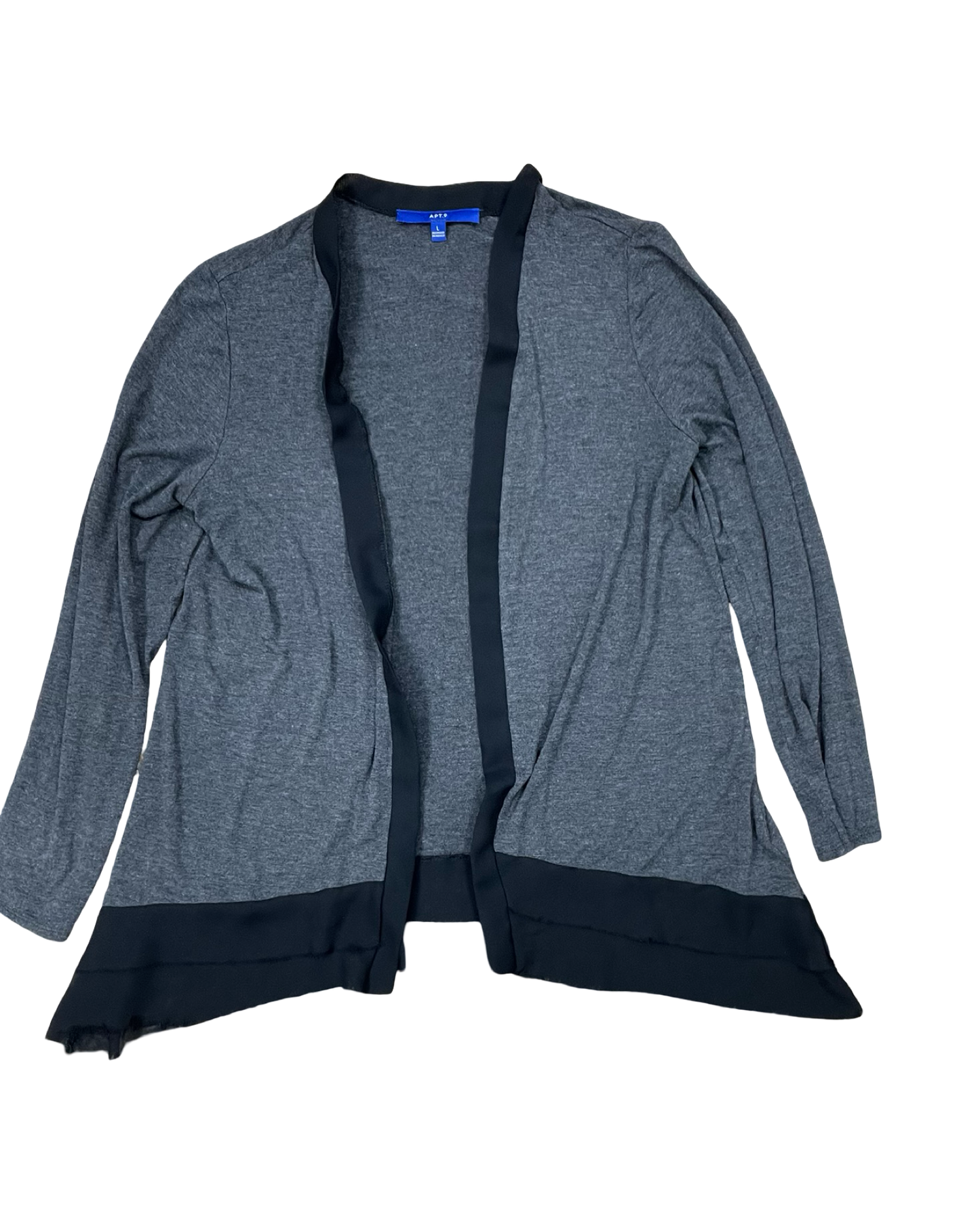 Cardigan By Apt 9 In Grey, Size:L