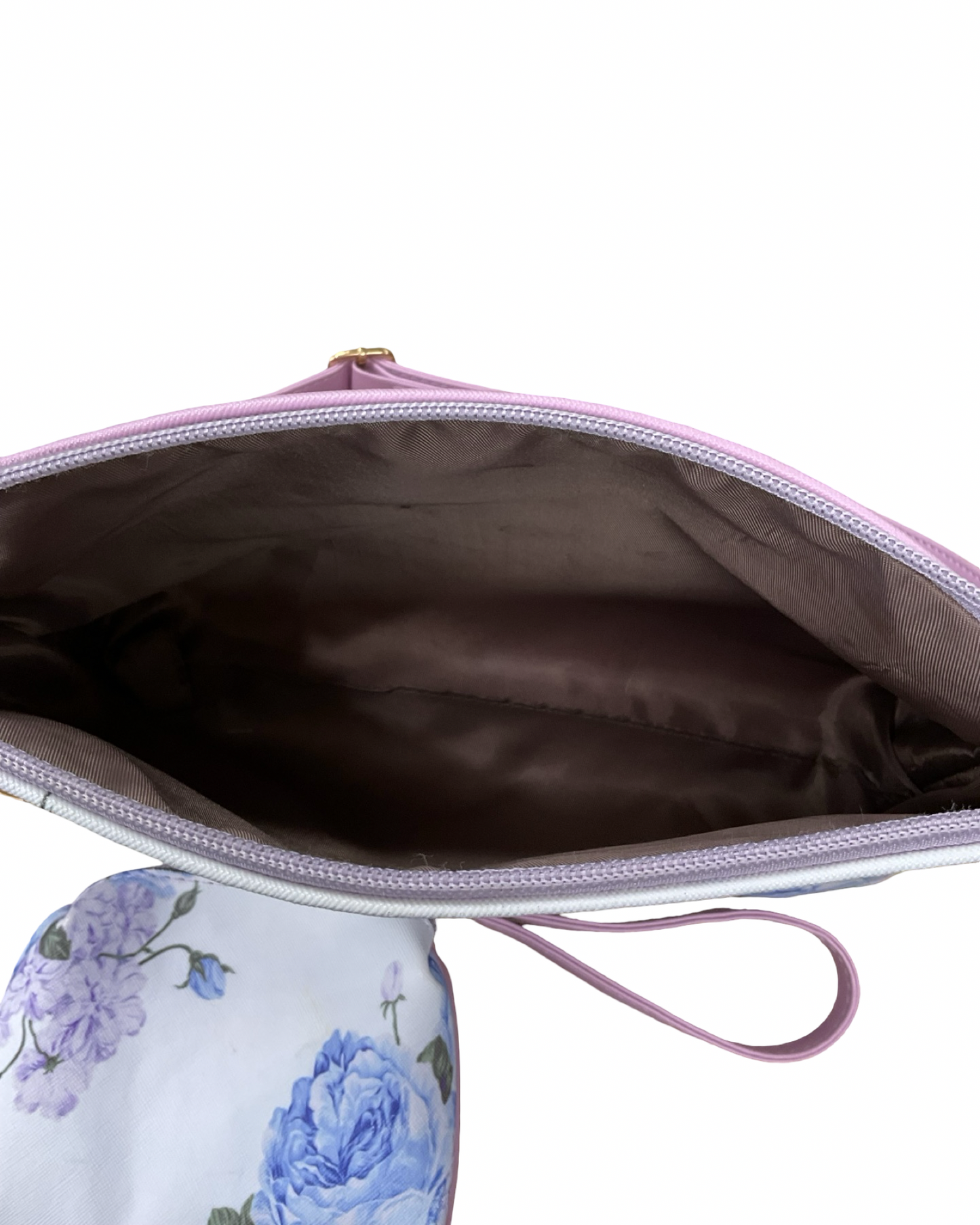 Crossbody By Clothes Mentor In Pink & White, Size:Medium
