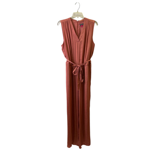 Jumpsuit By Vince Camuto In Peach, Size:1X