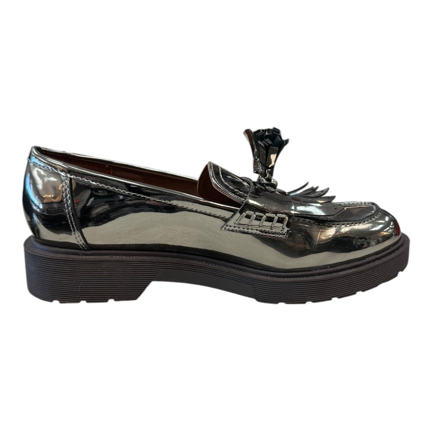 Shoes Flats By Marc Fisher In Gold, Size:6.5