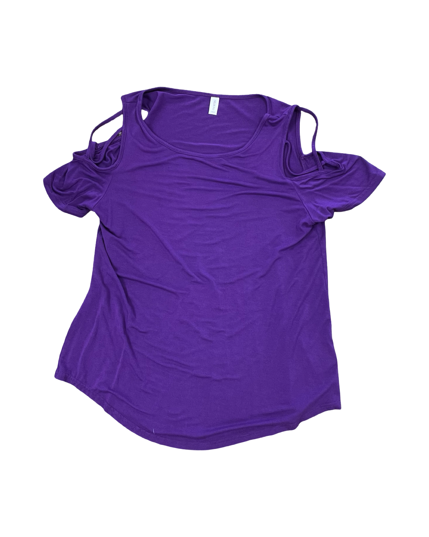 Top Ss By Clothes Mentor In Purple, Size:L