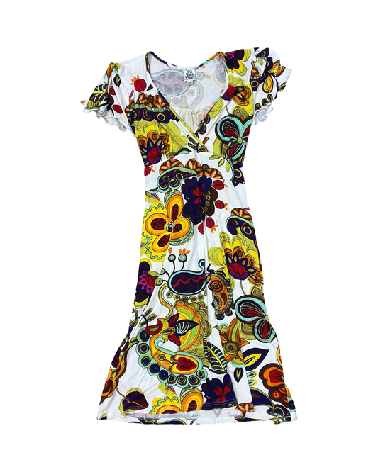 Dress Casual Midi By Ivy Jane In Multi, Size:M