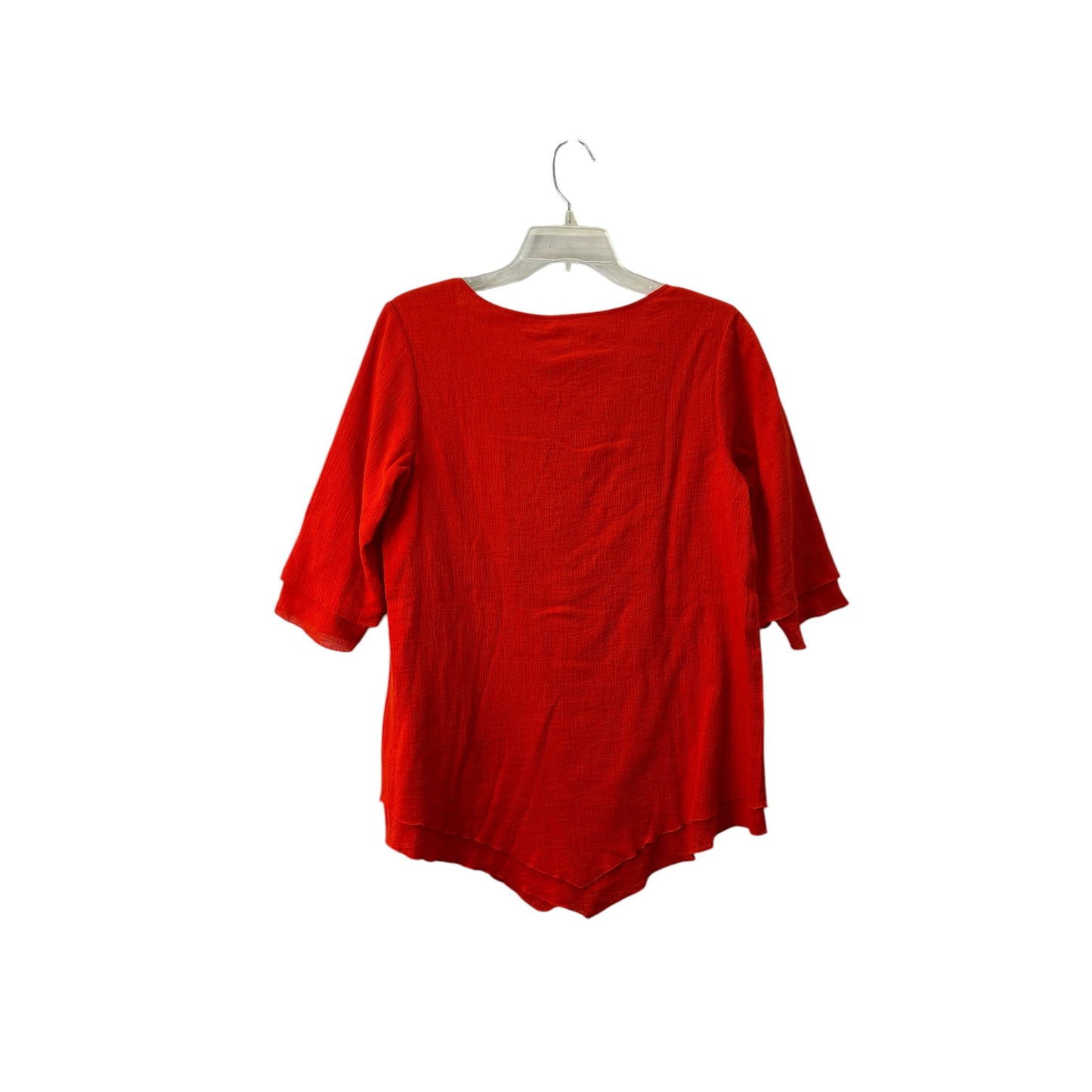 Top Ls Basic By Soft Surroundings In Red, Size:Xs