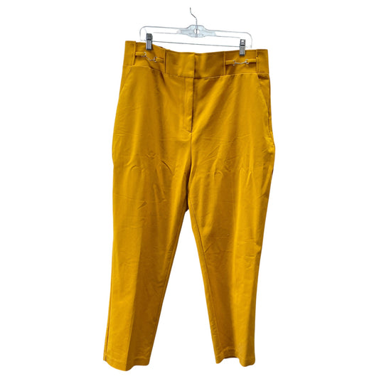 PANTS DRESS by NEW YORK AND CO in YELLOW, Size:18