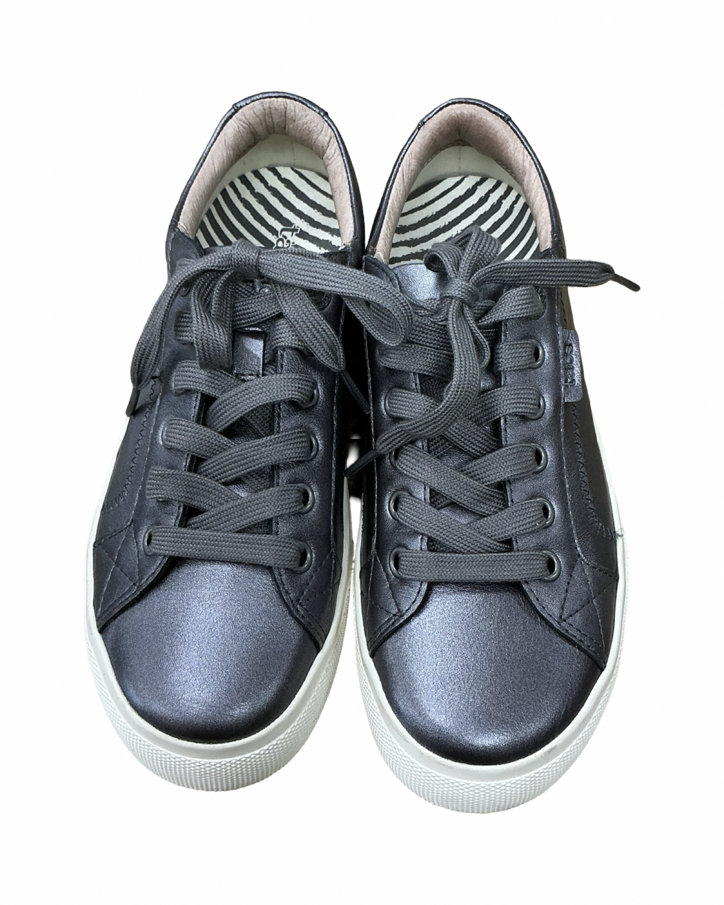Shoes Sneakers By Taos In Grey, Size:6