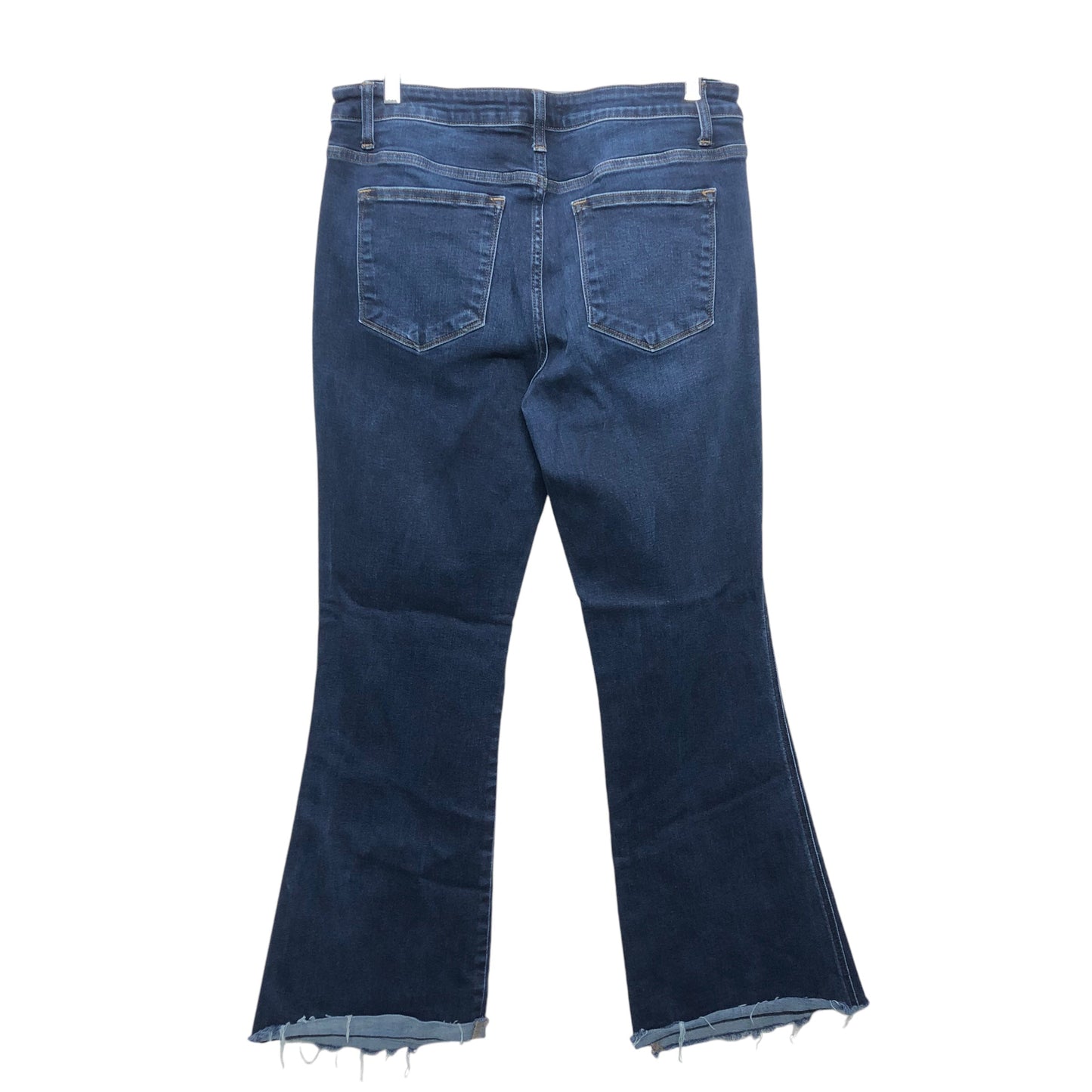 Jeans Flared By Flying Monkey In Blue Denim, Size:14