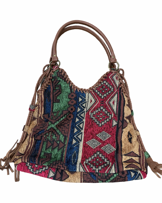 Handbag By Clothes Mentor In Multi, Size:Large