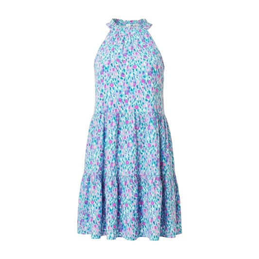 Jerrica Swing Dress Designer By Lilly Pulitzer In Multi Hottie Dottie, Size: M