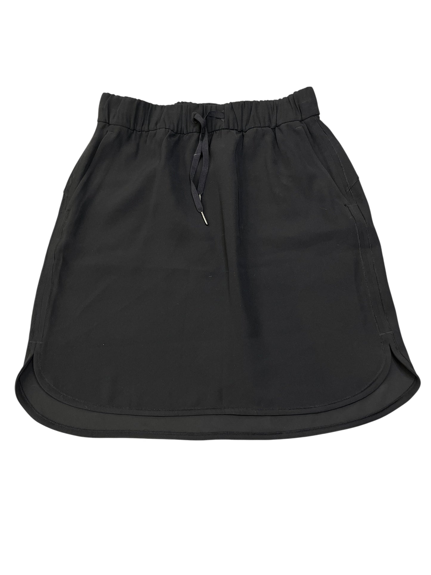 Athletic Skort By Lululemon In Black, Size:M