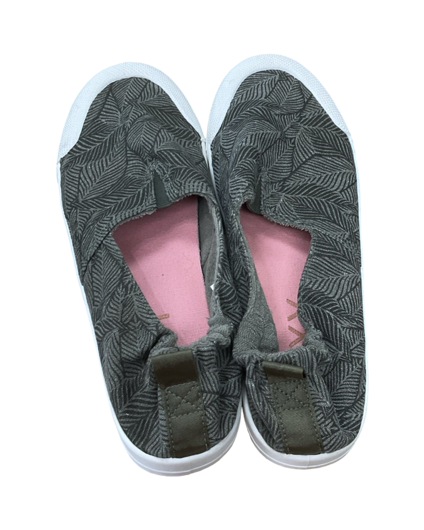 Shoes Sneakers By Roxy In Green, Size:9