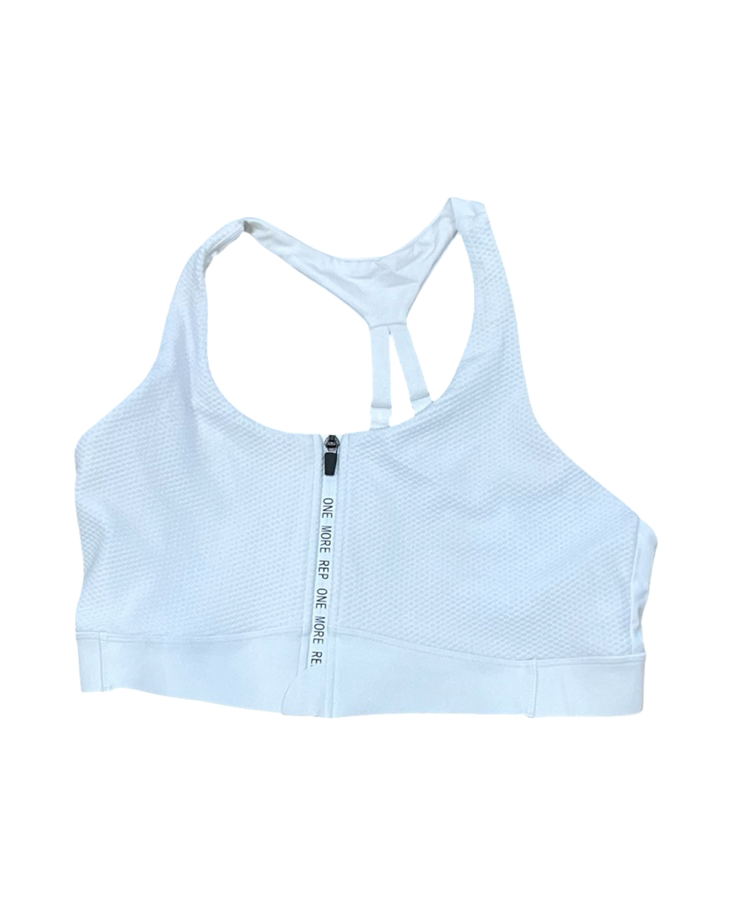 Athletic Bra By Zz In White, Size:Xl