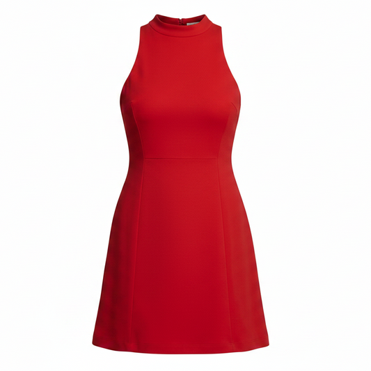 Kitty Kat Bodycon Dress By Free People In Red, Size: M