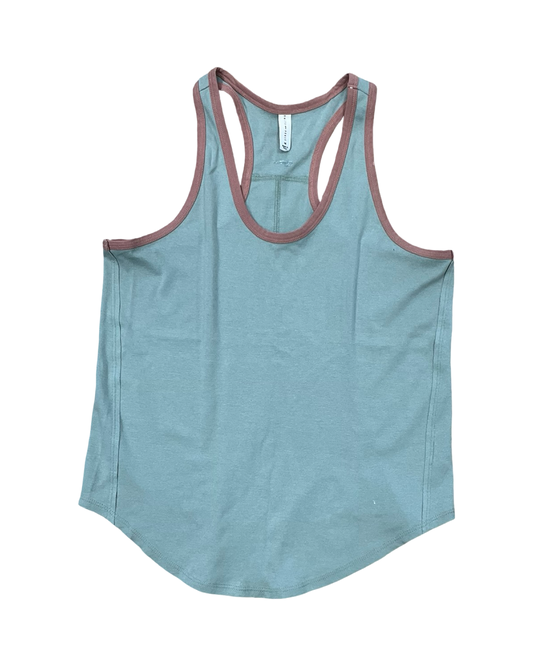 Top Sleeveless By Clothes Mentor In Green, Size:M