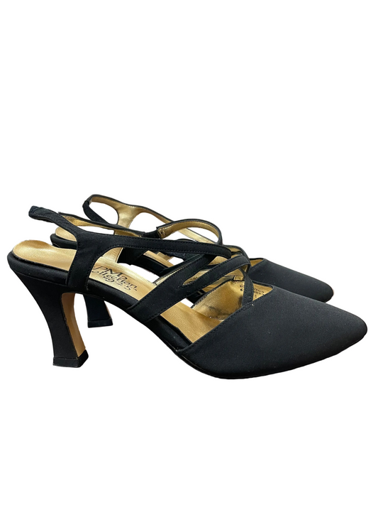Shoes Heels Kitten By The PM Collection In Black, Size:8