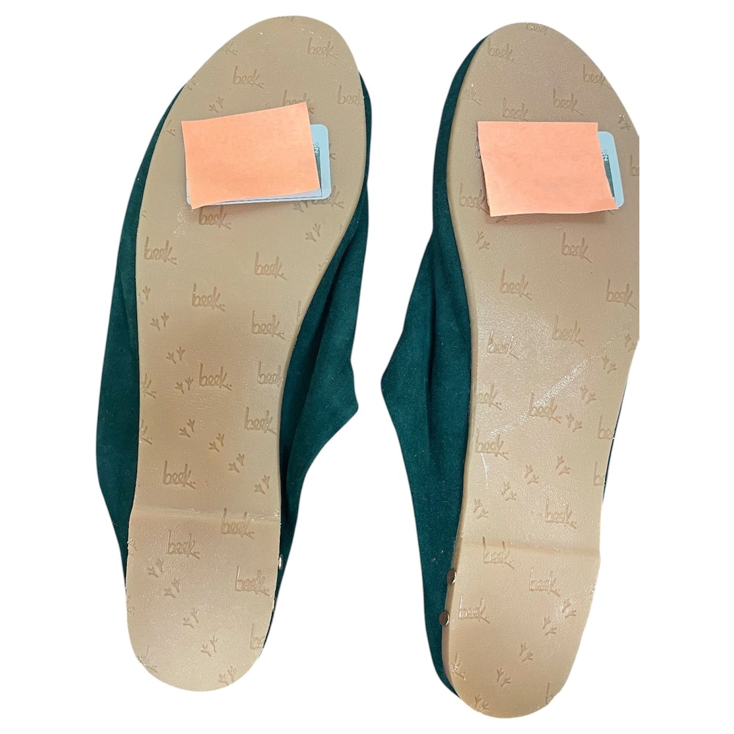 Shoes Flats By Beek In Green, Size:9
