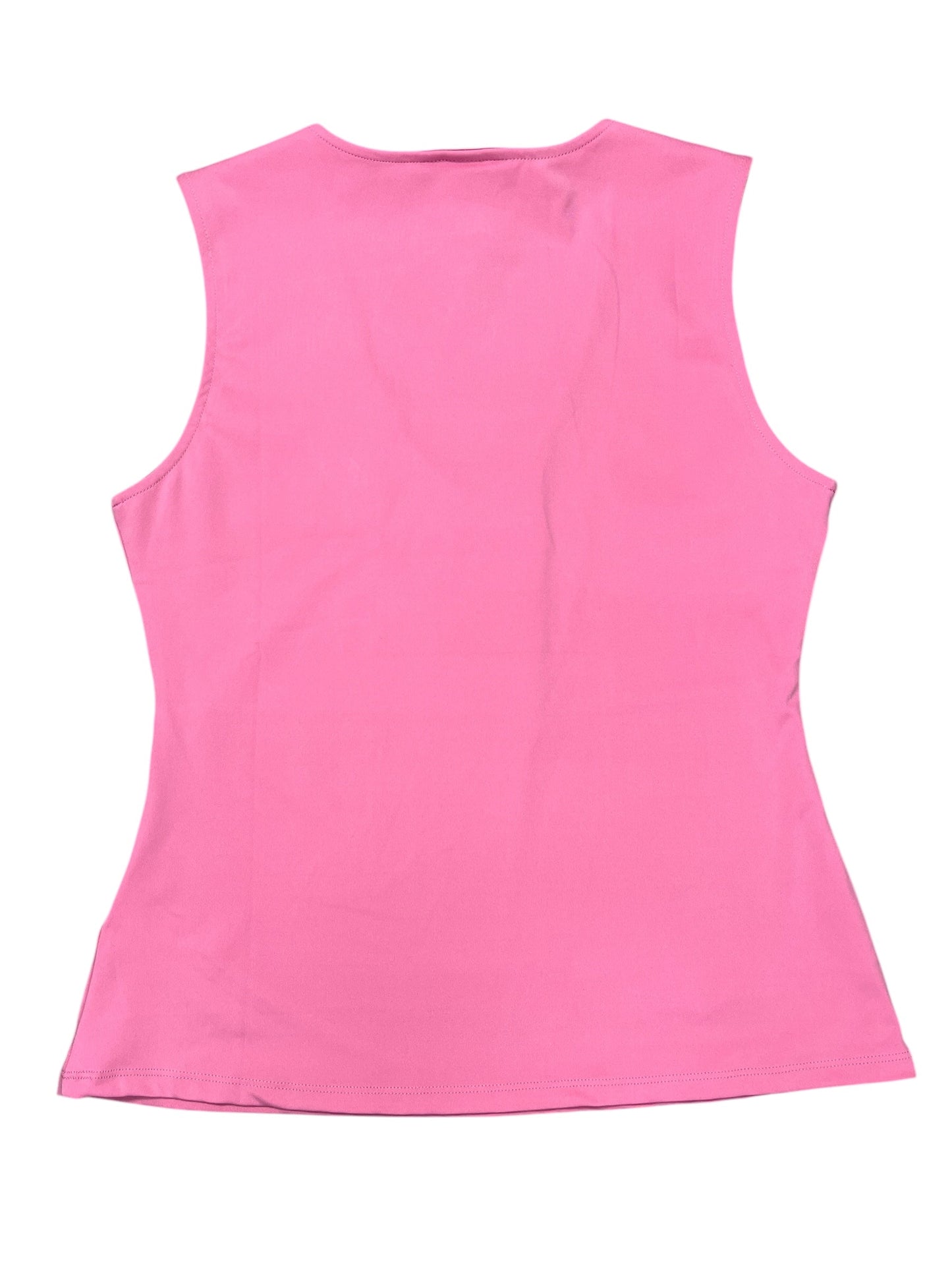 Top Sleeveless Basic By H&M In Pink, Size:M