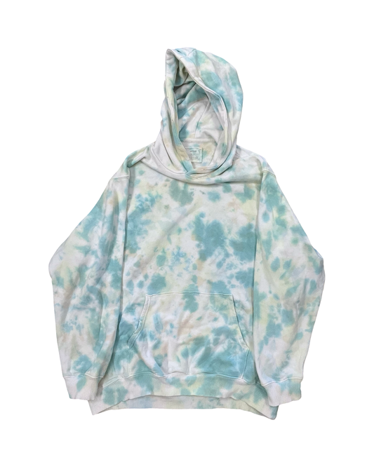 Sweatshirt Hoodie By Aerie In Green & White, Size:S