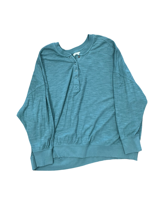 Top Ls By Maurices In Green, Size:3X