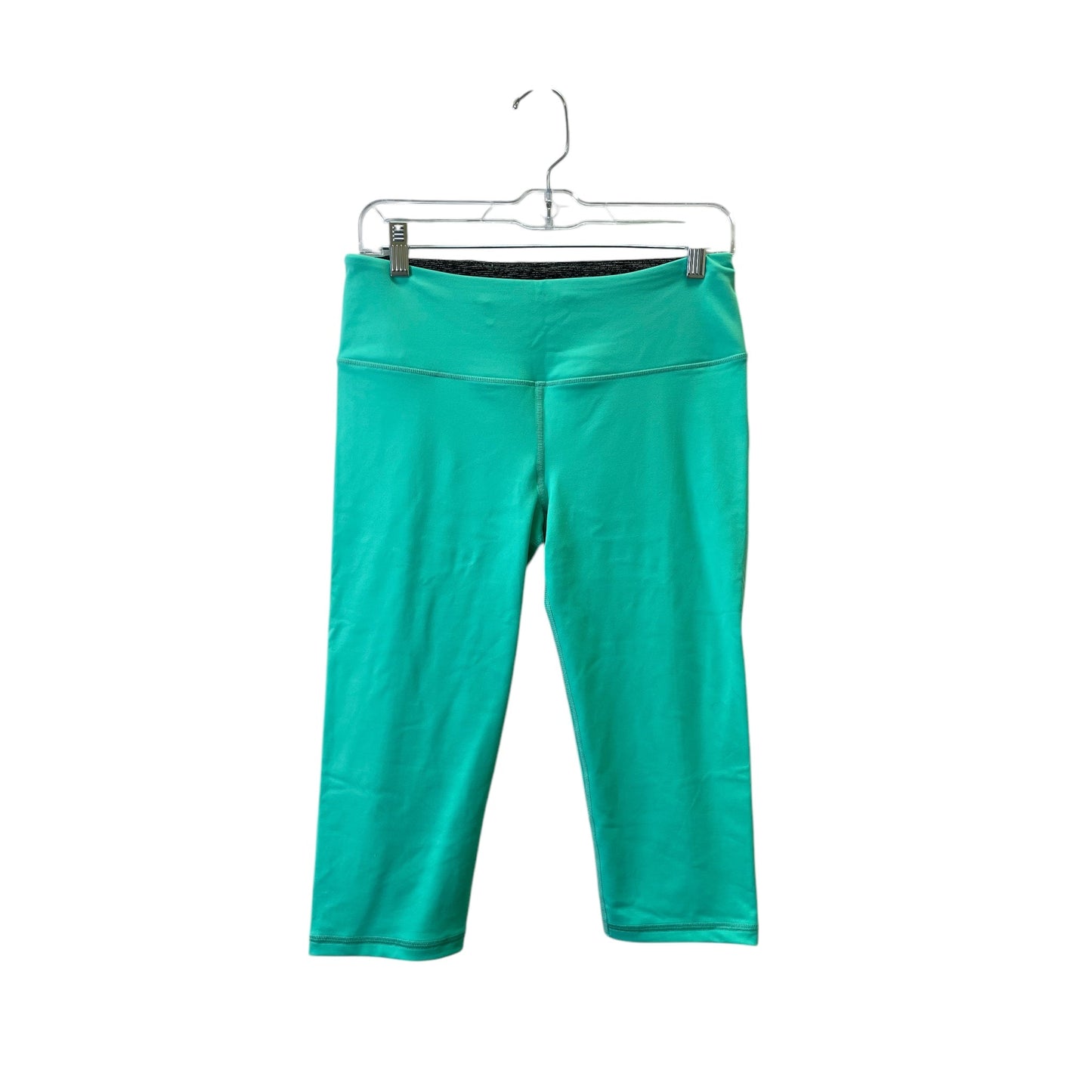 Athletic Leggings Capris By Victorias Secret In Green, Size:M