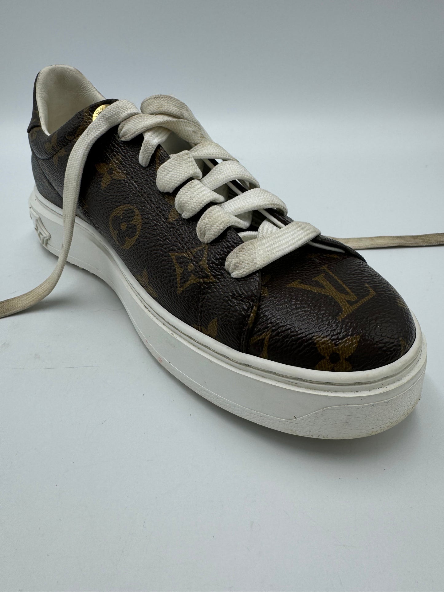 Louis Vuitton Monogram Shoes Luxury Designer, Size: 8 (38)