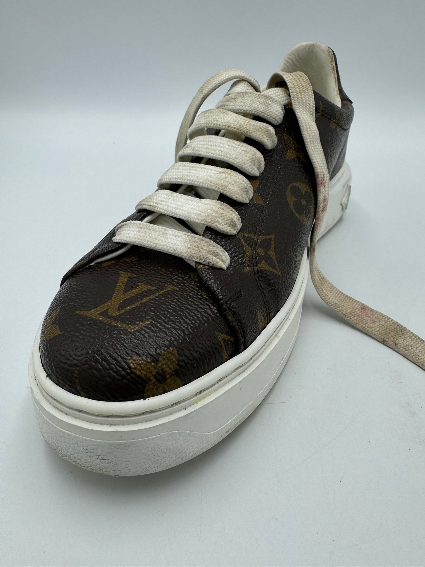 Louis Vuitton Monogram Shoes Luxury Designer, Size: 8 (38)