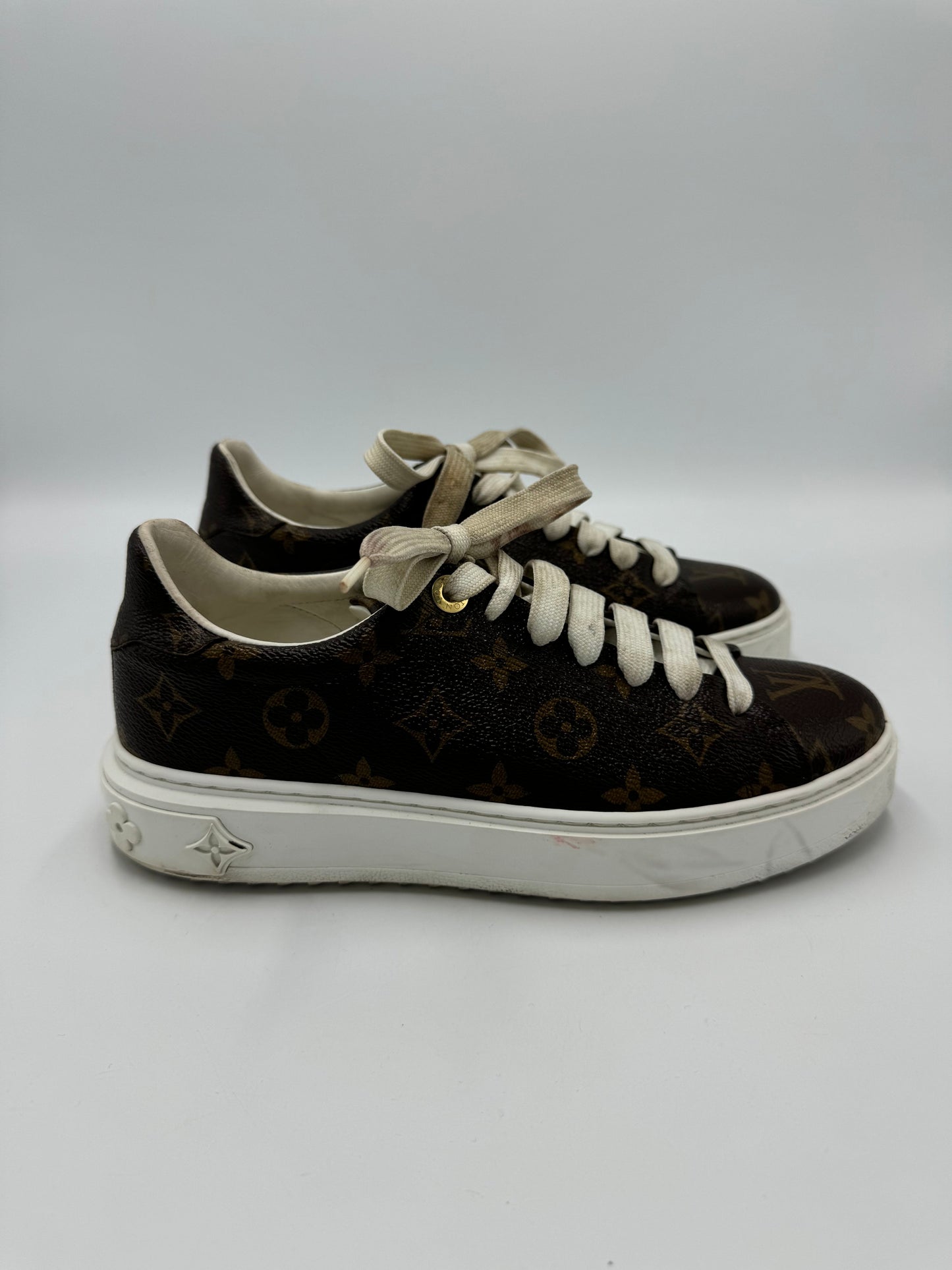 Louis Vuitton Monogram Shoes Luxury Designer, Size: 8 (38)