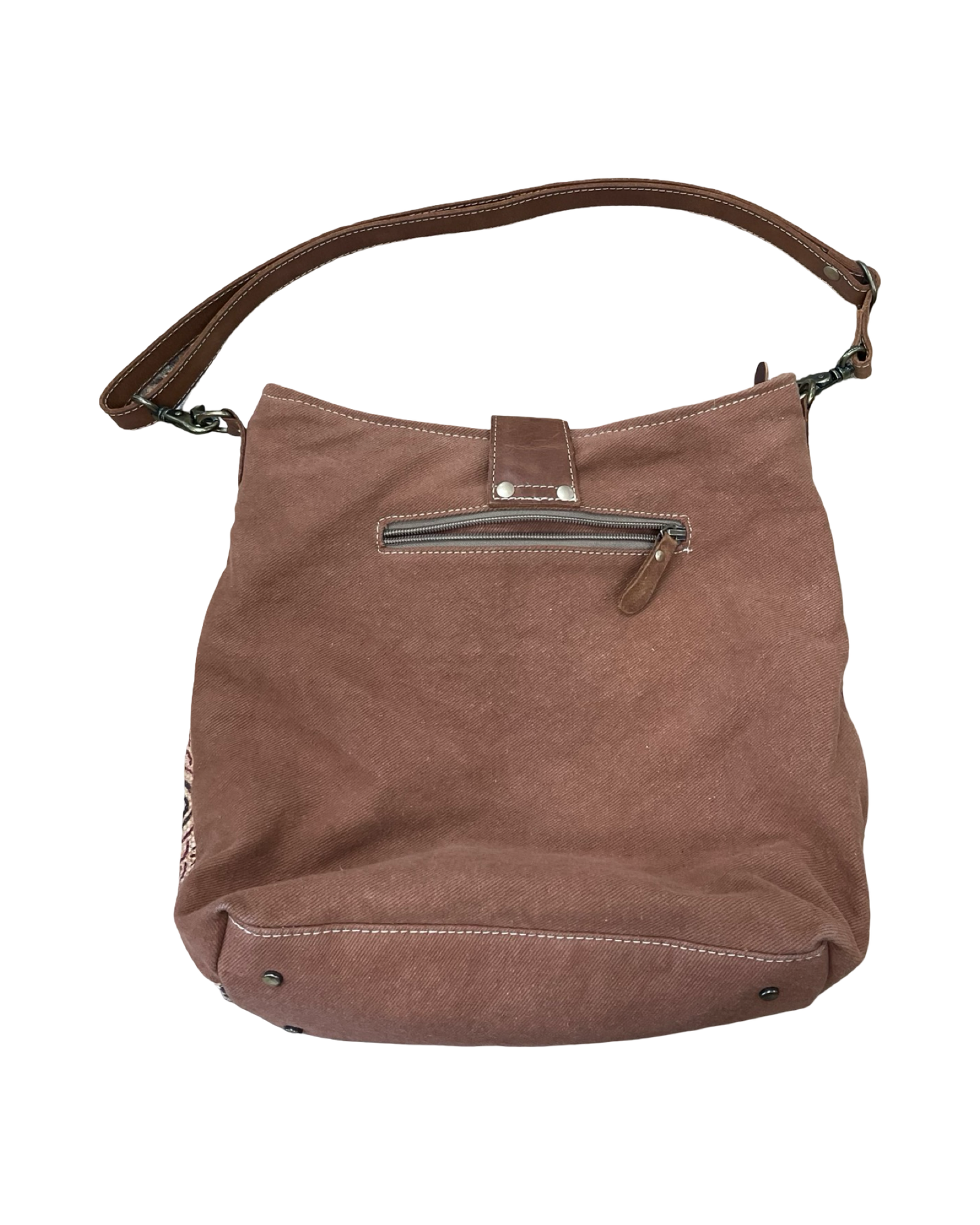 Crossbody By Myra In Brown, Size:Large