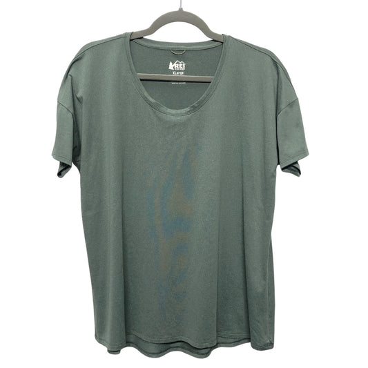 Athletic Top Ss By Rei In Green, Size:Xl