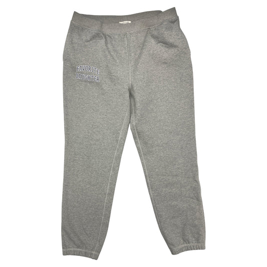 Athletic Pants By Favorite Daughter In Grey, Size:L