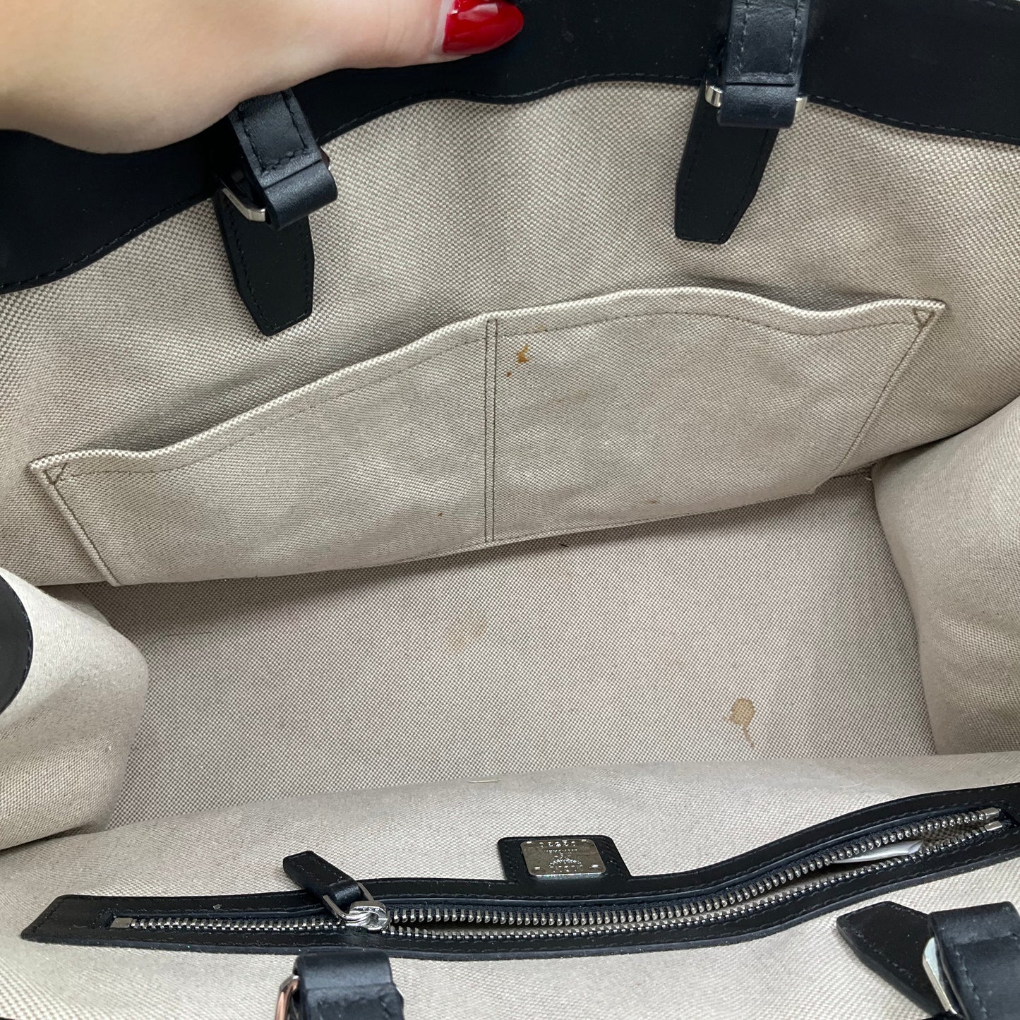 Handbag Luxury Designer By Mcm, Size: Medium