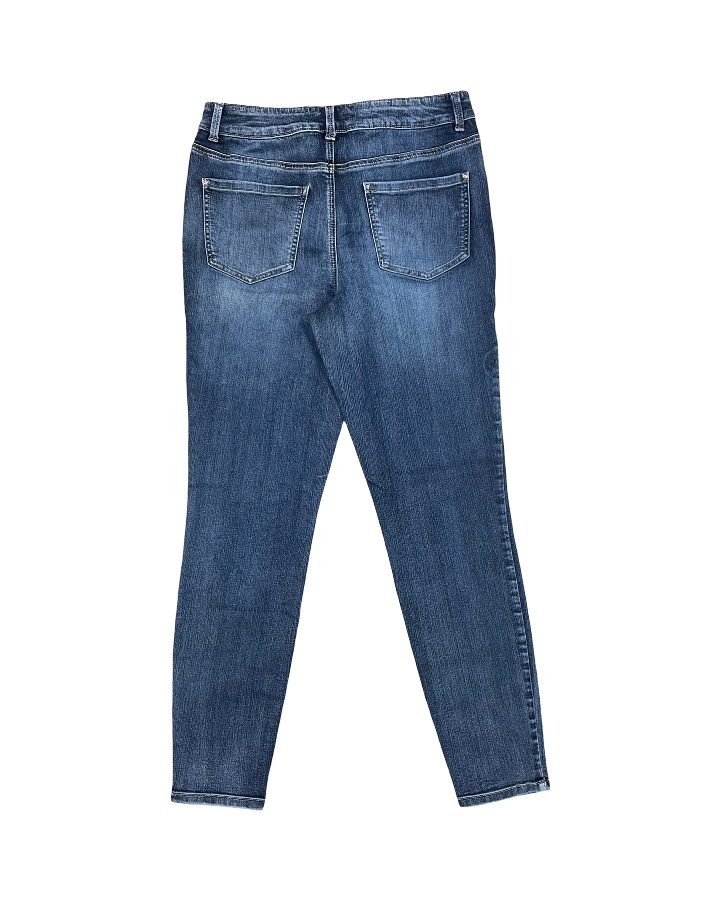 Jeans Skinny By Maurices In Blue Denim, Size:12