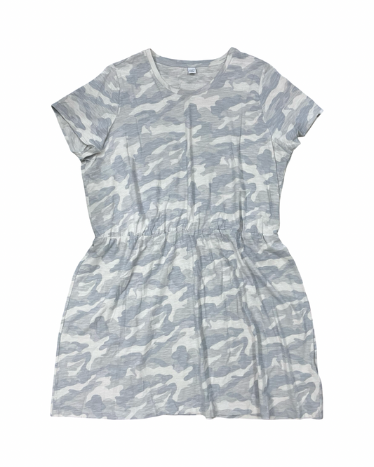 Dress Casual Midi By Old Navy In Camouflage Print, Size:1X