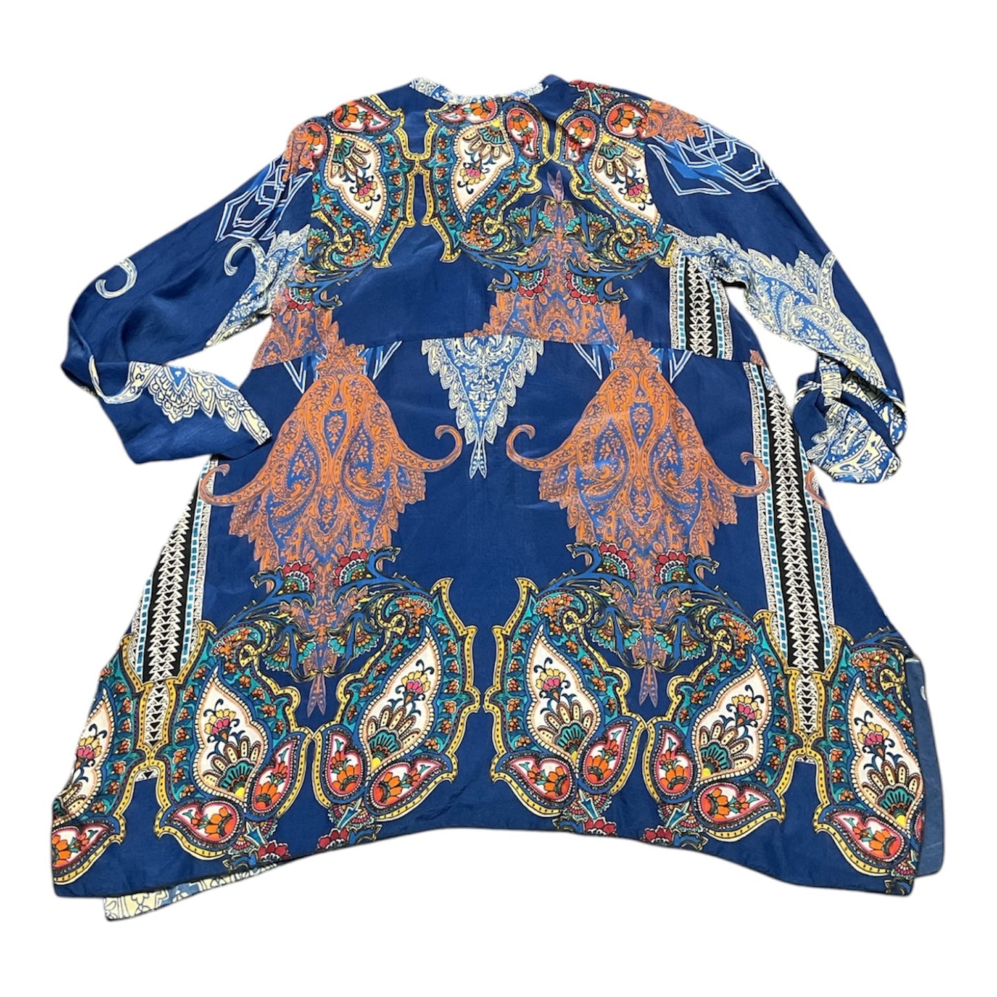 Tunic Ls By Johnny Was In Blue, Size:M