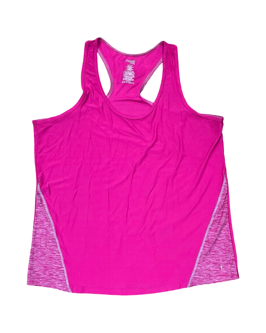 Athletic Tank Top By Danskin Now In Pink, Size:Xxl