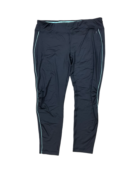 Athletic Leggings By Danskin Now In Black, Size:Xxl