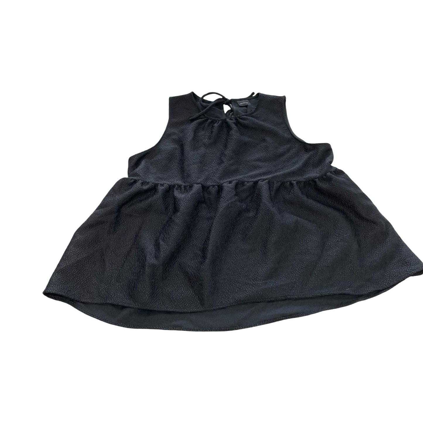 Top Sleeveless By Who What Wear In Black, Size:Xxl