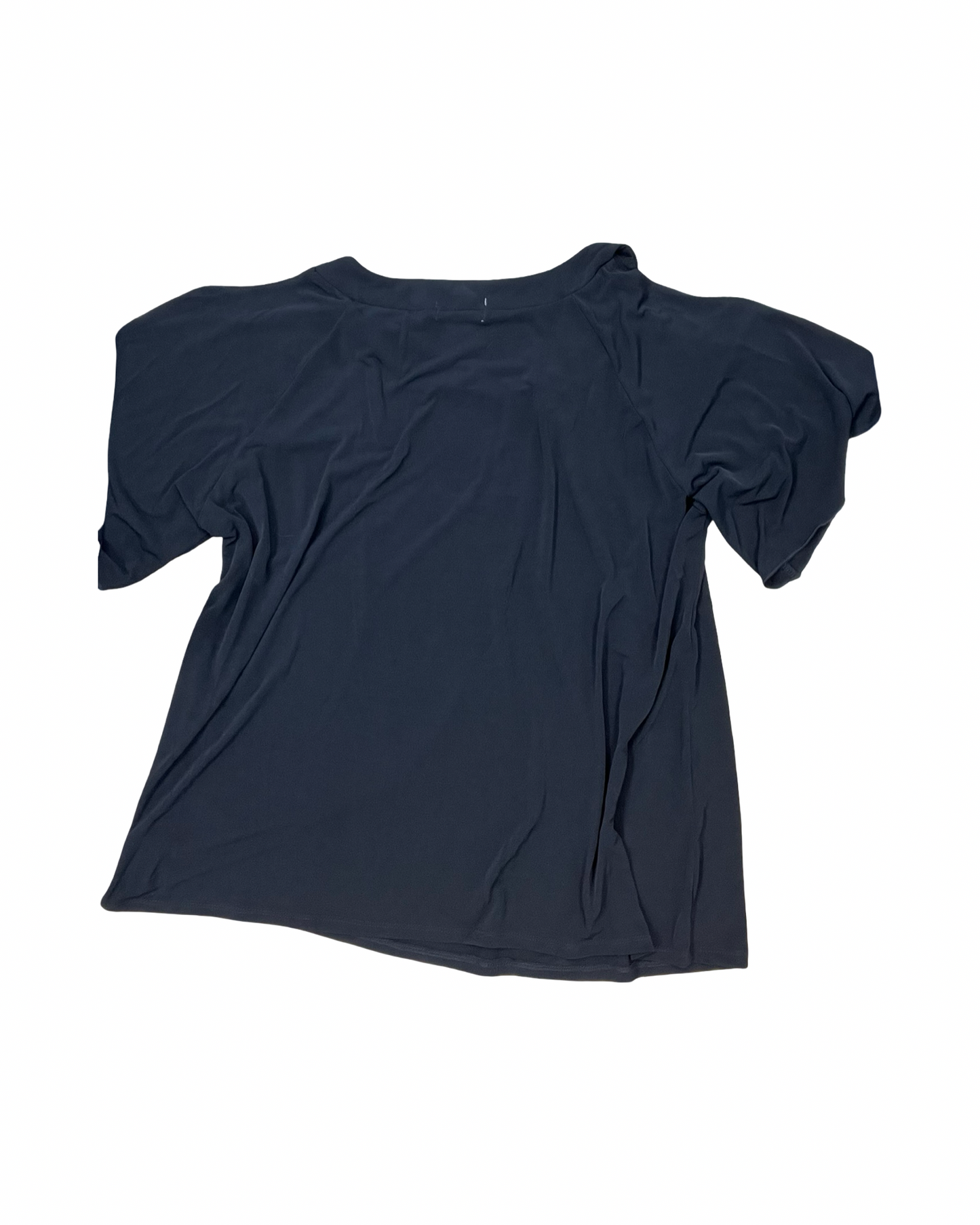 Blouse Ss By Clothes Mentor In Black, Size:3X