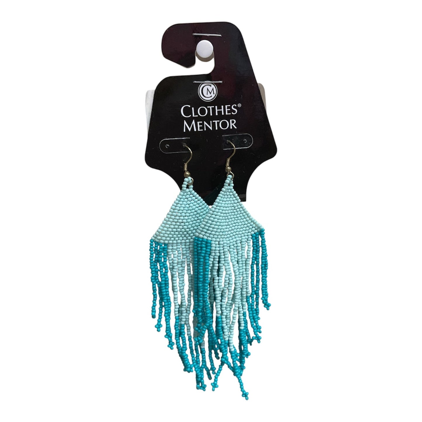 Earrings Dangle/Drop By Clothes Mentor In Teal