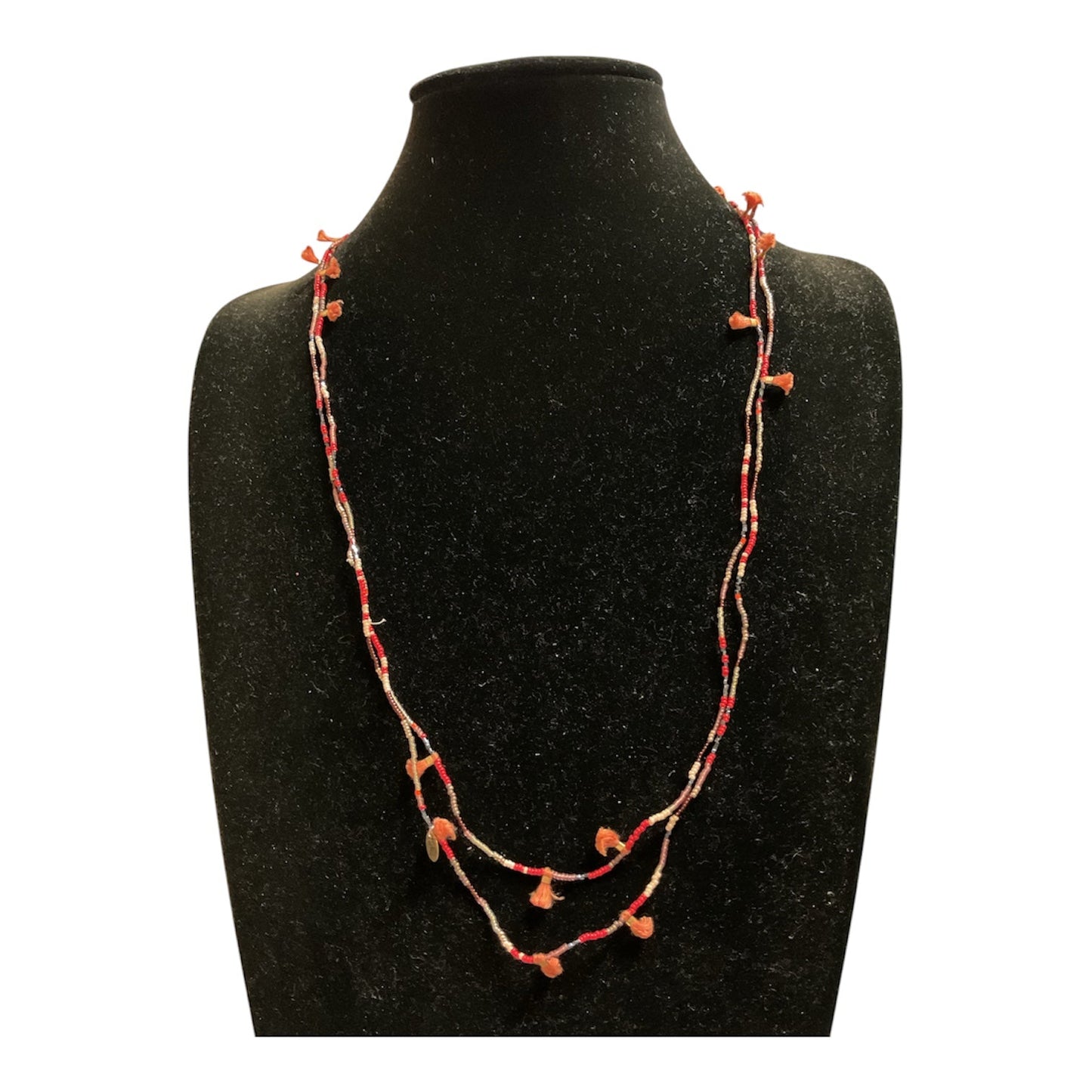 Necklace Other By Cmc In Pink & Red