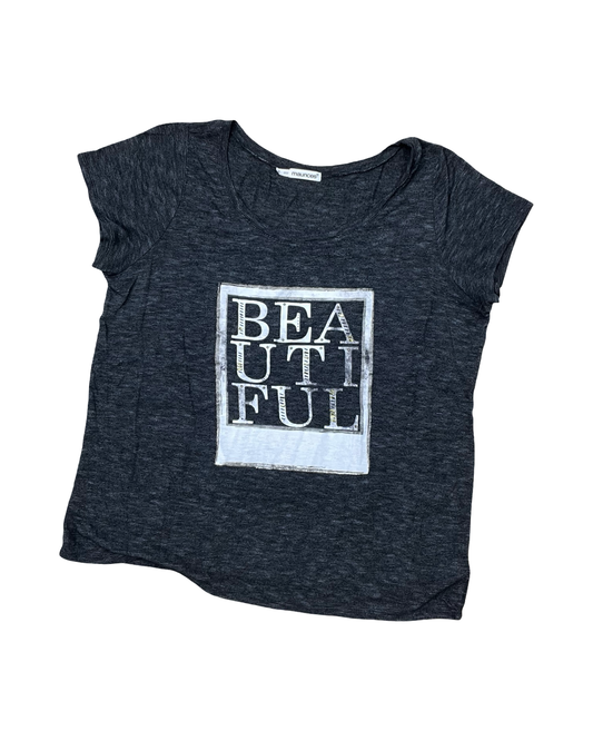 Top Ss By Maurices In Grey, Size:2X