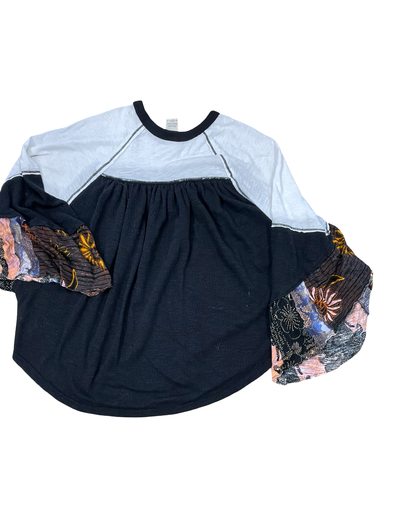 Top Ss By We The Free In Black & White, Size:S