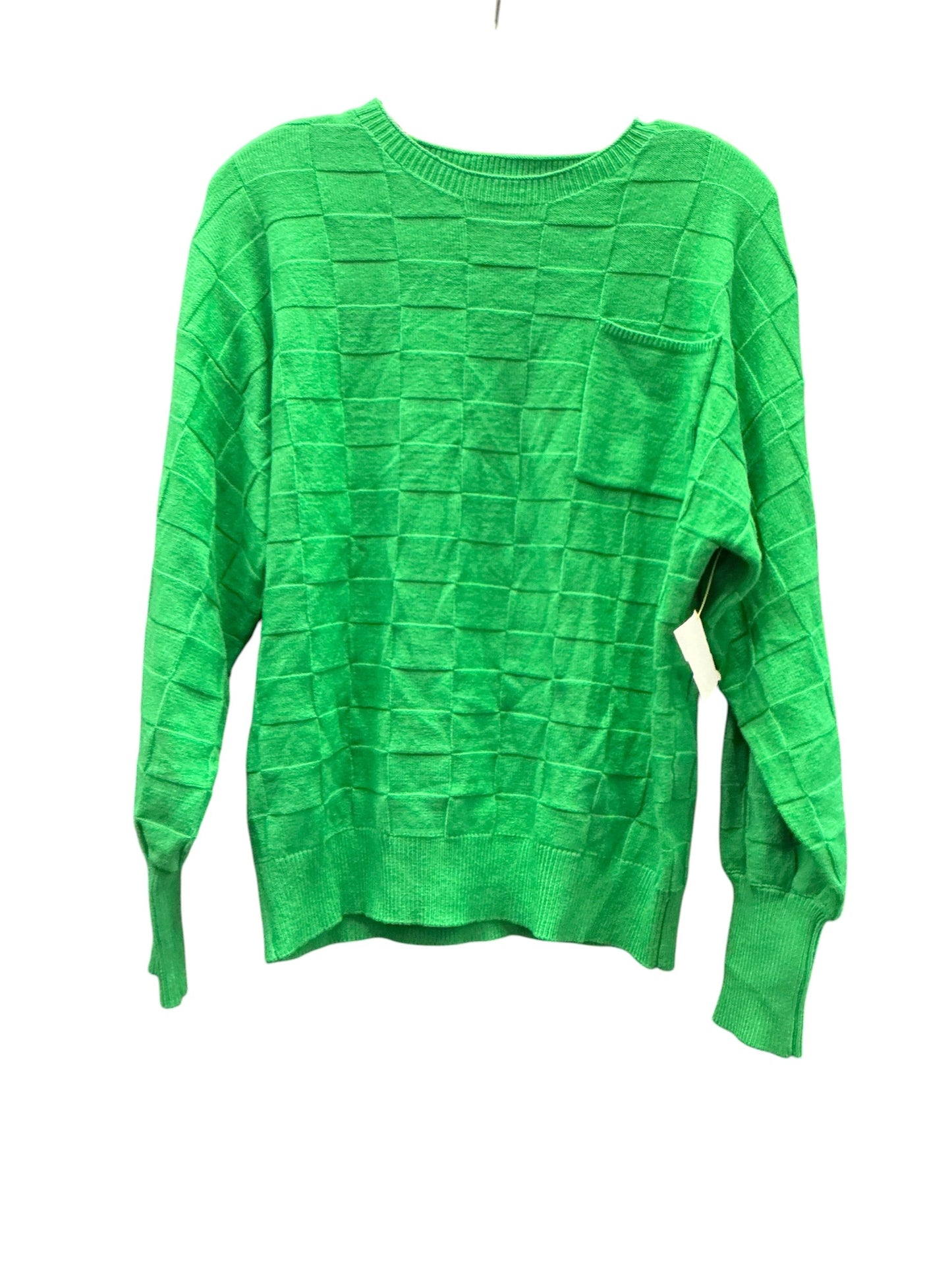 Sweater By Clothes Mentor In Green, Size: M