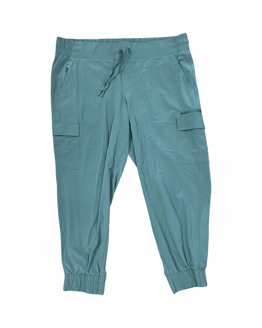 Athletic Pants By All In Motion In Green, Size:1X