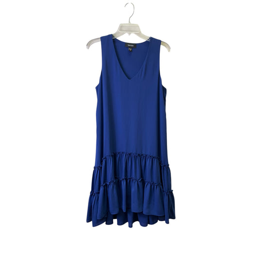 Dress Casual Midi By Karen Kane In Blue, Size:M