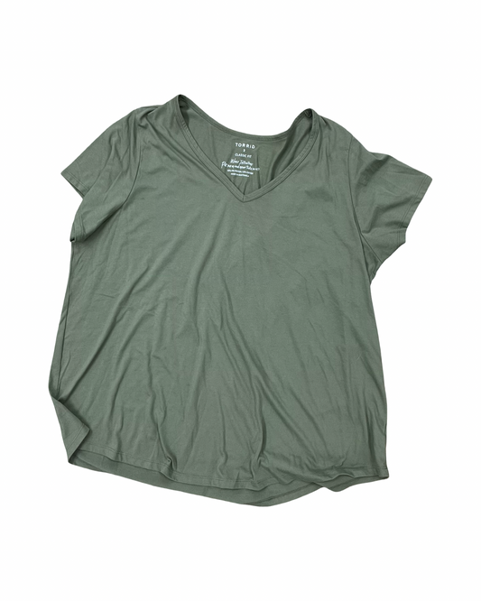 Top Ss By Torrid In Green, Size:3X