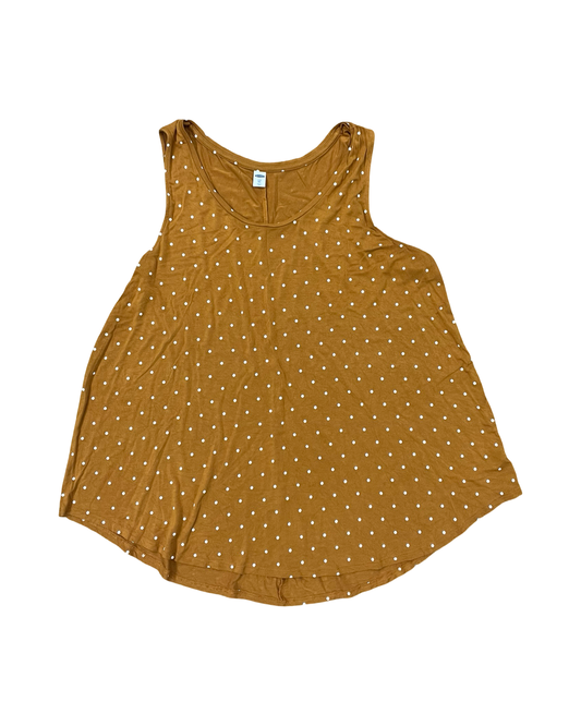 Tank Top By Old Navy In Gold, Size:1X